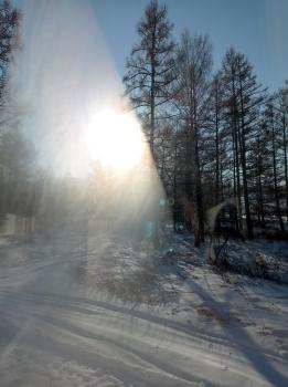Тренинг зимой в Горном Алтае