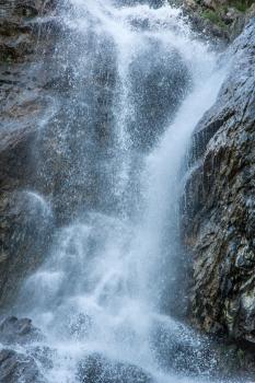 Водопад Чечкыш в долине Горных духов