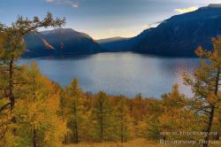 Горный Алтай : Телецкое озеро : Осень на Беле