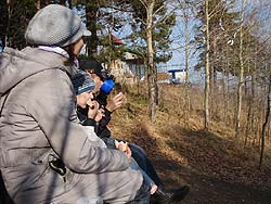 Горный Алтай : Активный отдых в Белокурихе : На одной из скамеечек на горе Церковка