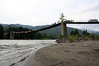 Горный Алтай-2005 : Айский подвесной мост