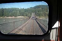 Горный Алтай-2005 : Прощальный вид на Айский мост