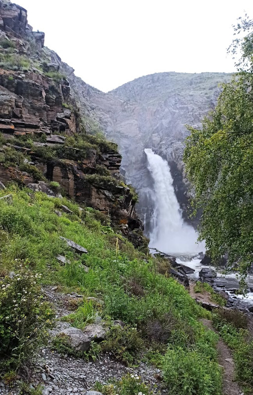Водопад Куркуре Алтай