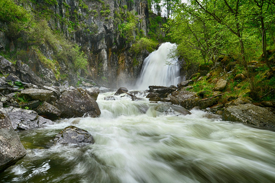 Водопад Корбу