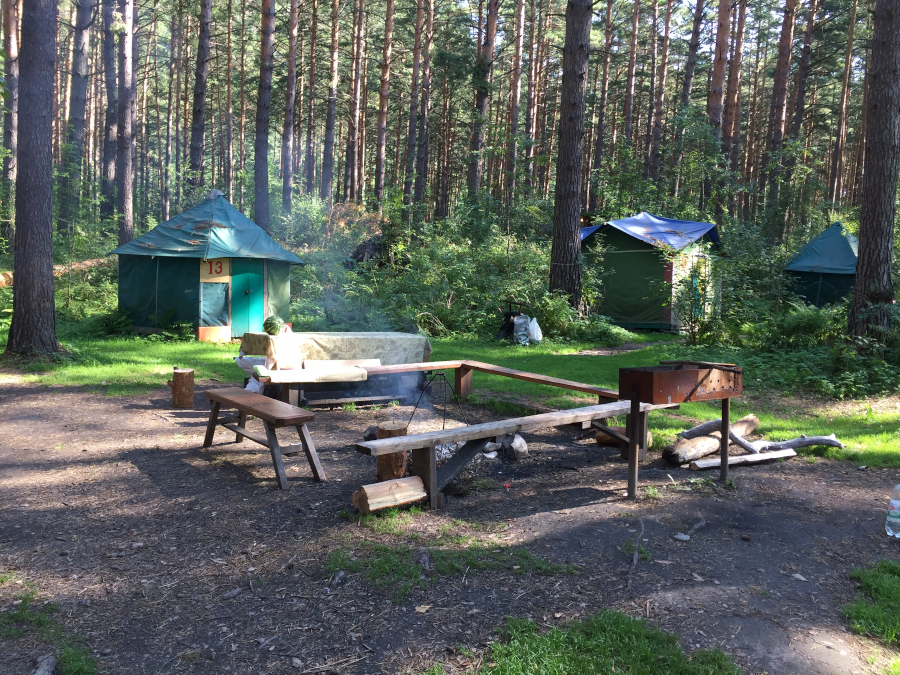 Стационарные палатки