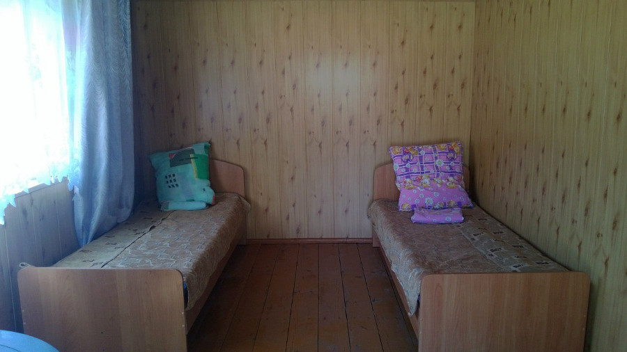 В домике