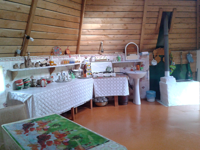 Кухня в юрте