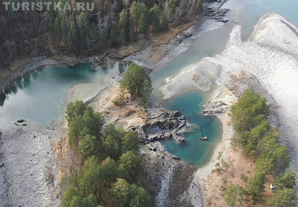 Голубые озера Аската