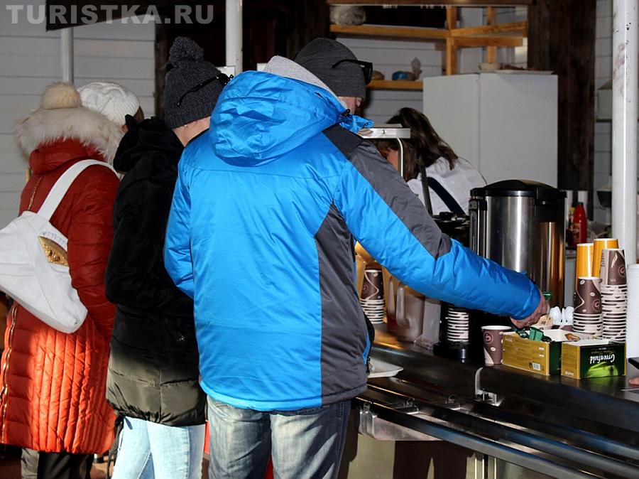 Кафе в горнолыжном комплексе