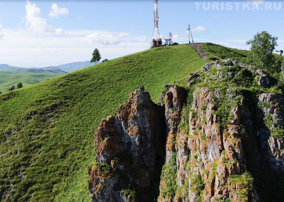 Скальный выступ и Чертов палец