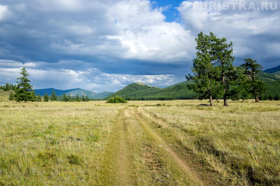 Дорога по нижней террасе
