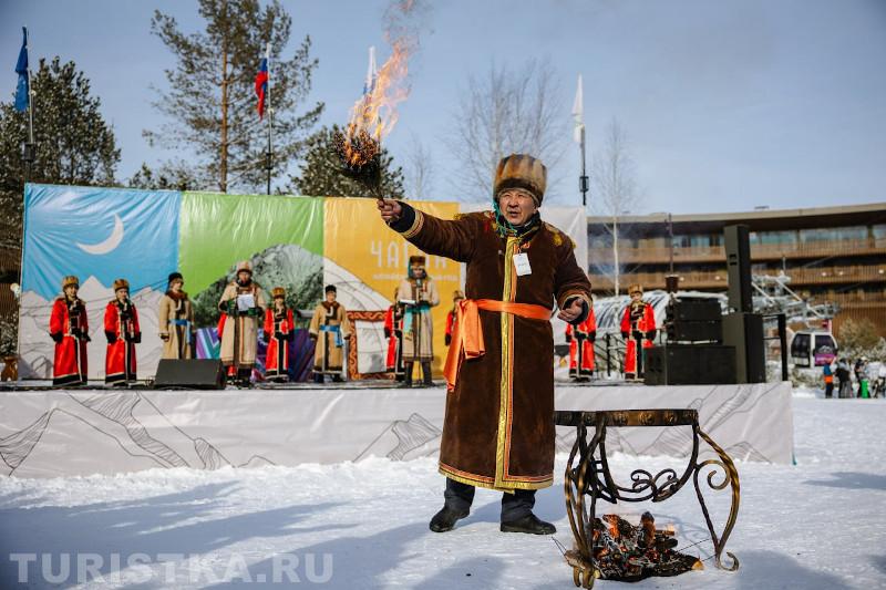 Праздник "Чага-Байрам" на курорте Манжероке