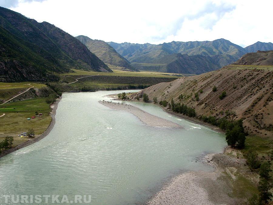 Катунь после слияния с Чуей