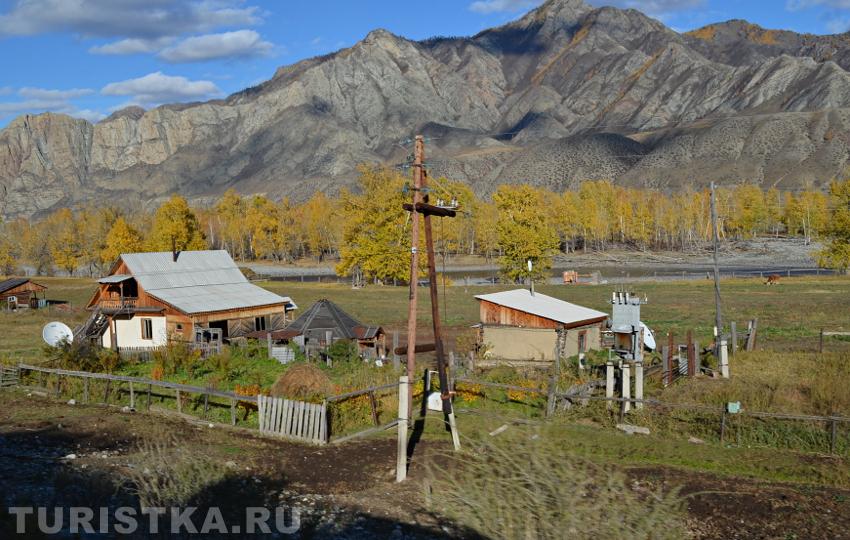 В селе