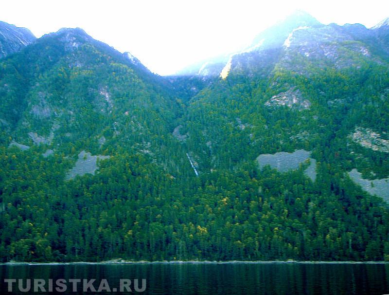 Средний каскад водопада Кулядын