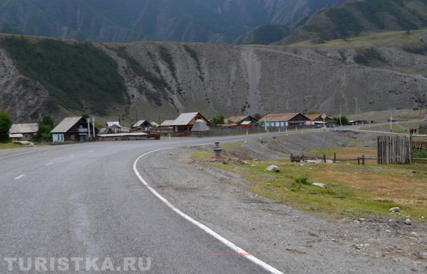 В селе