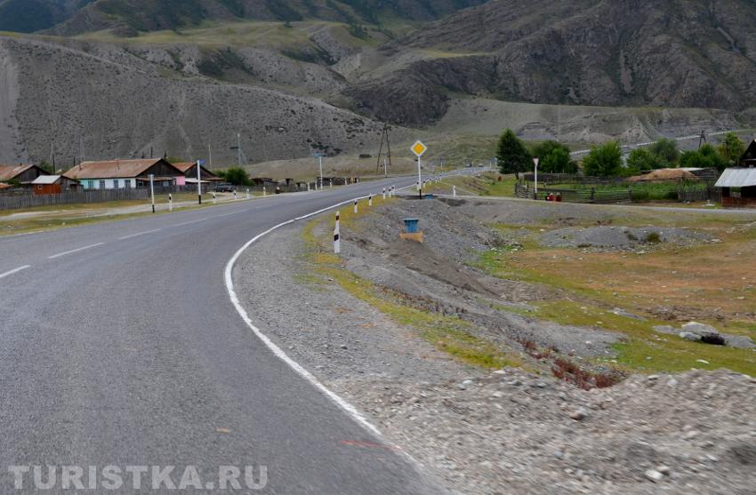 В селе