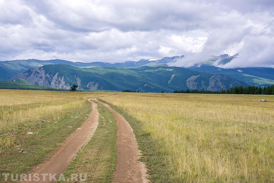 Дорога в степи Самаха