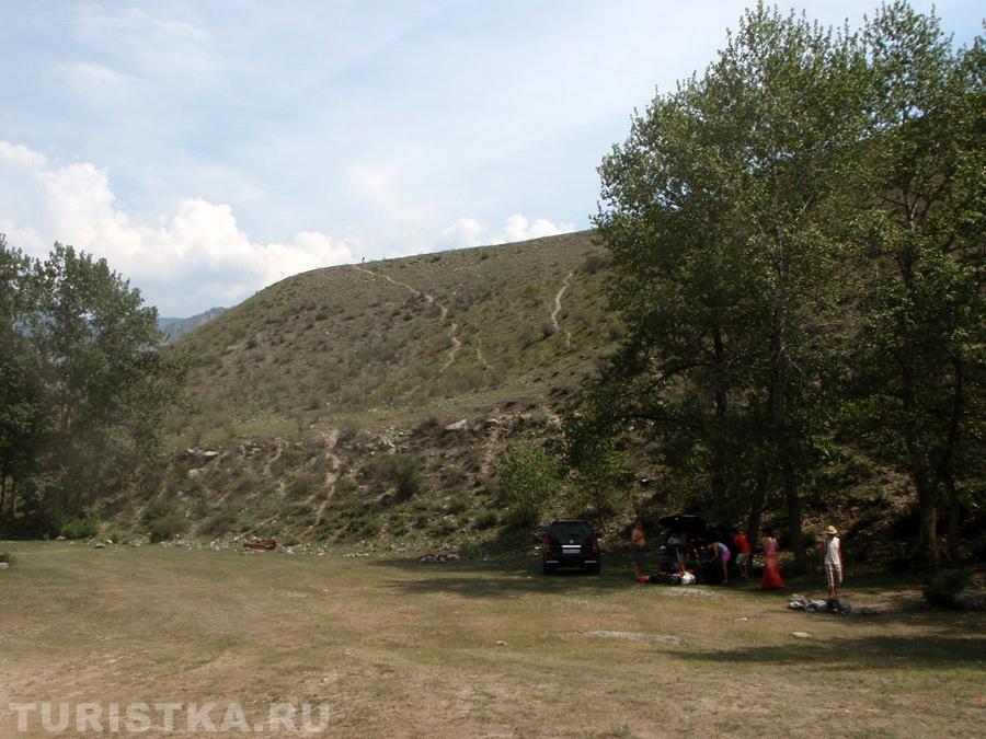 Тропа на плато Яломанского городища