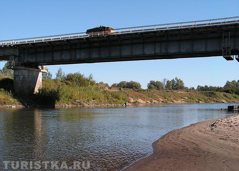 Мост через Чумыш на трассе Алтай-Кузбасс