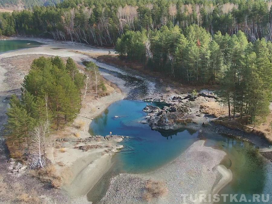 Голубые озера Аската