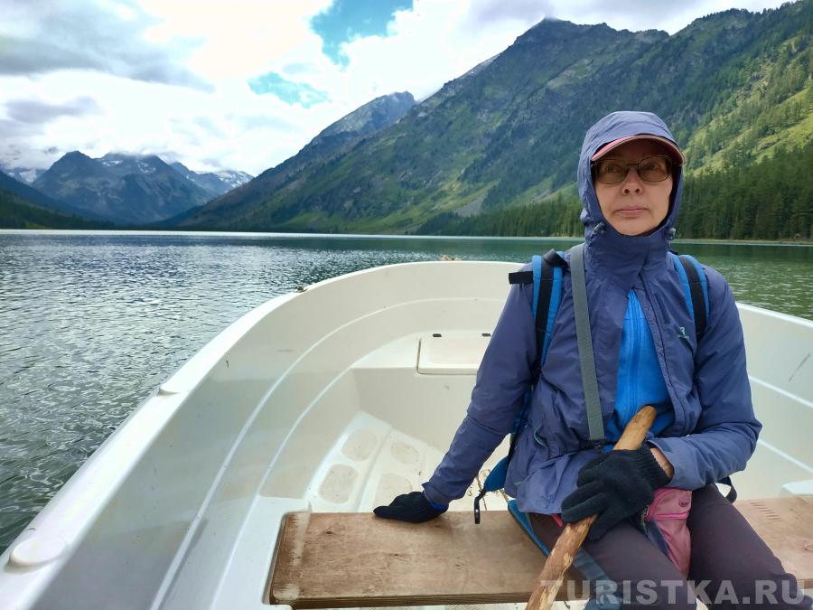 Катер на Нижнем Мультинском озере