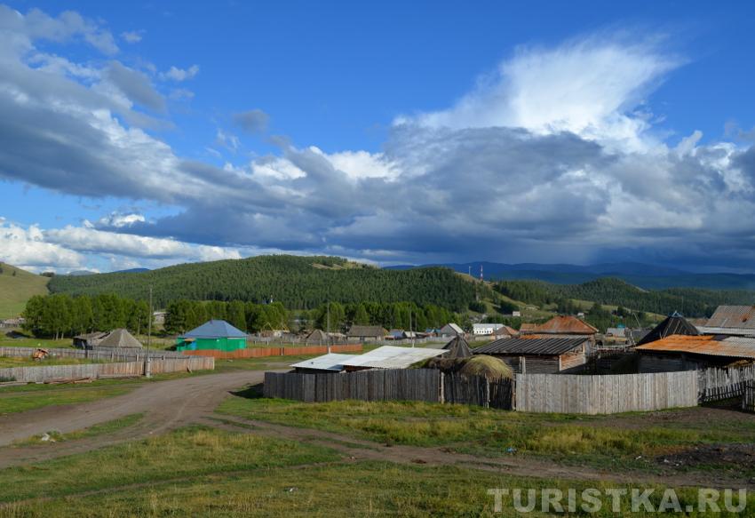 В селе