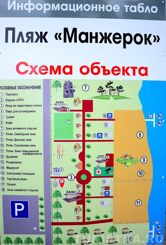Схема рассположения настоящих и будущих  объектов 