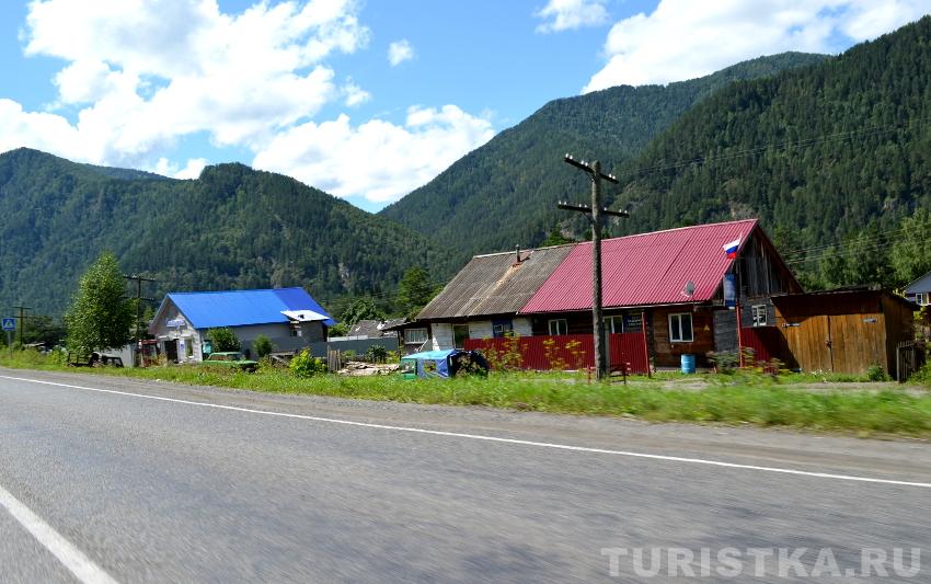 В селе