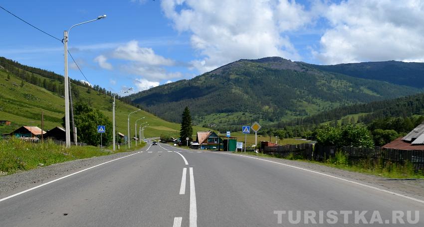 В селе