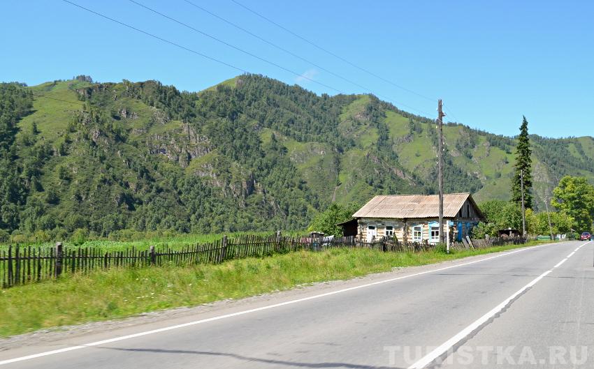 В селе