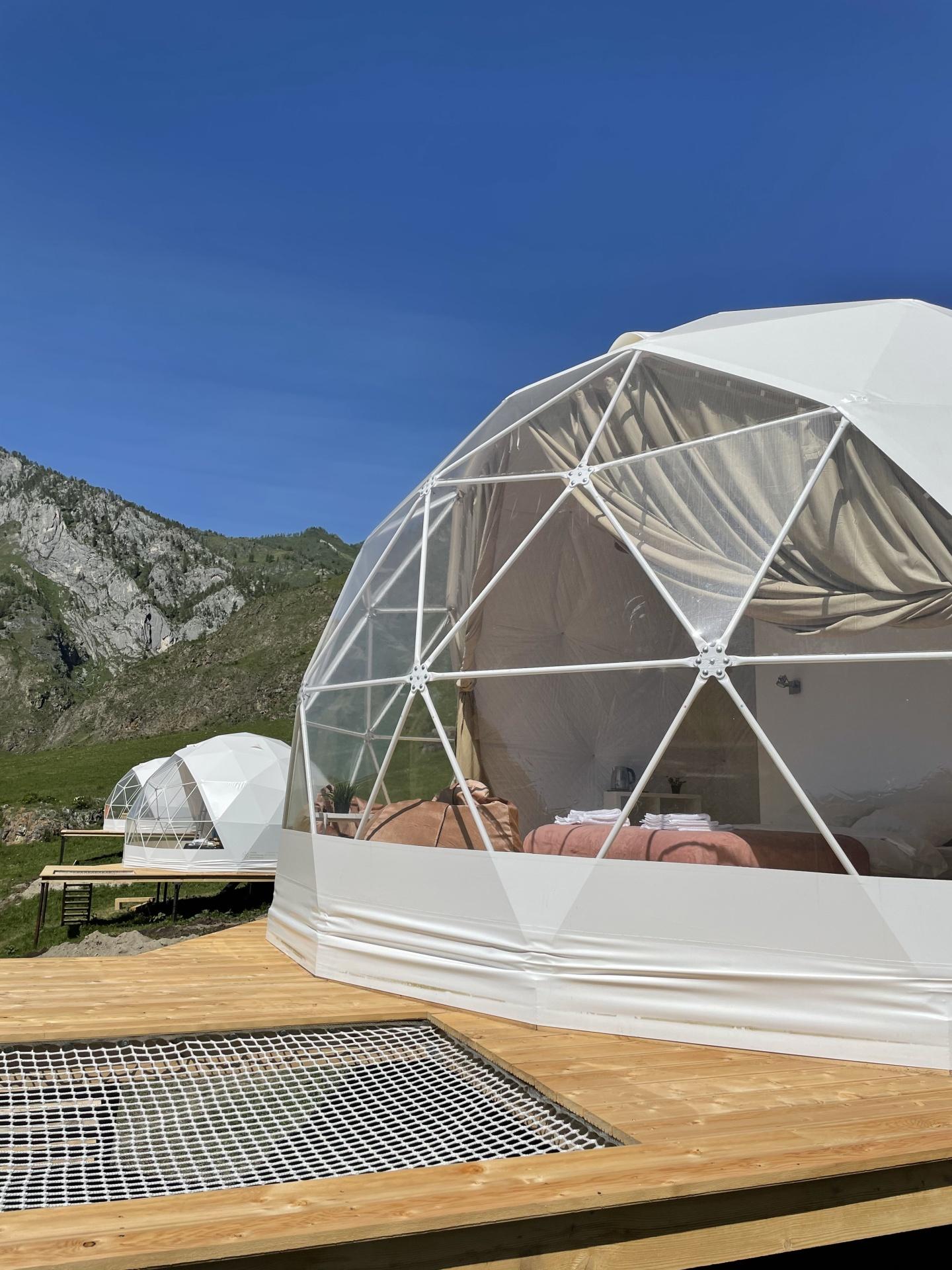 Купольный отель Cloud Park Altay