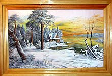 Горный Алтай : Картина семьи Головань (село Аскат)