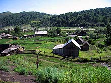 Горный Алтай : Солонешенский район Алтайского края, село Топольное